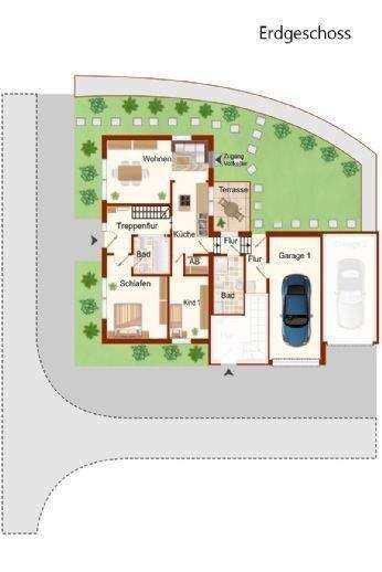 Etagenwohnung Harpstedt - 5 Zimmer, 115 m&sup2;, 1.050&euro; | Angebot:25801577