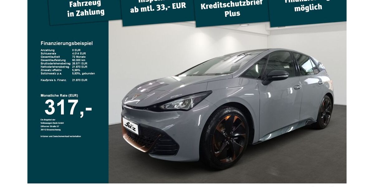 Cupra Born 72.000 km 21.570 &euro; Lindenberg 88161