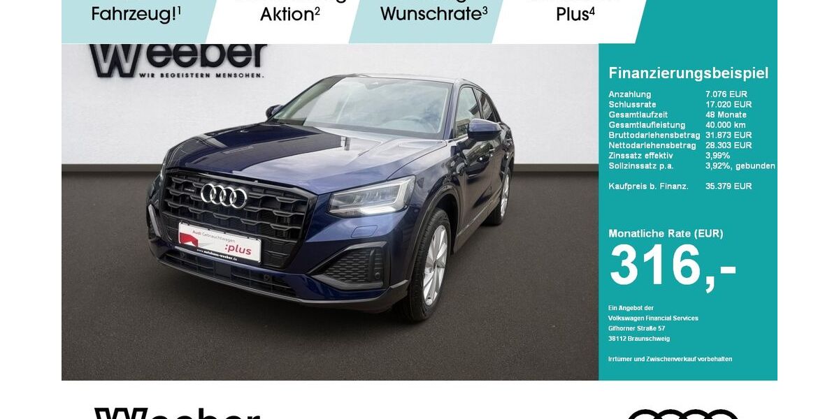 Audi Q2 21.496 km 35.129 &euro; Weil der Stadt 71263