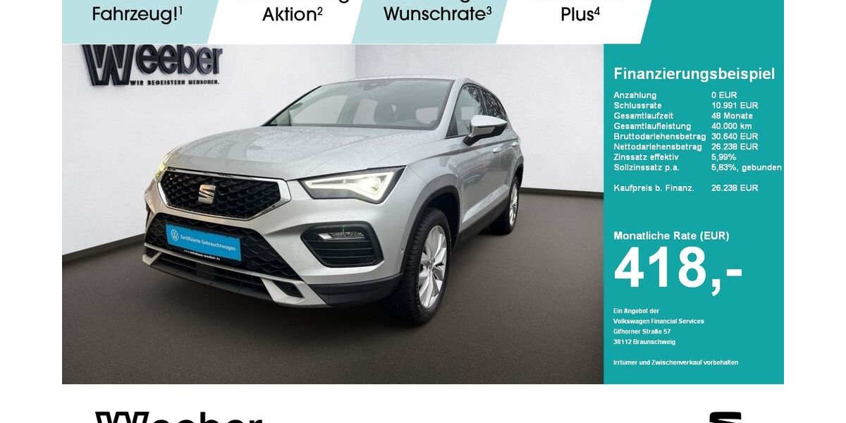 Seat Ateca 64.867 km 25.790 &euro; Herrenberg 71083