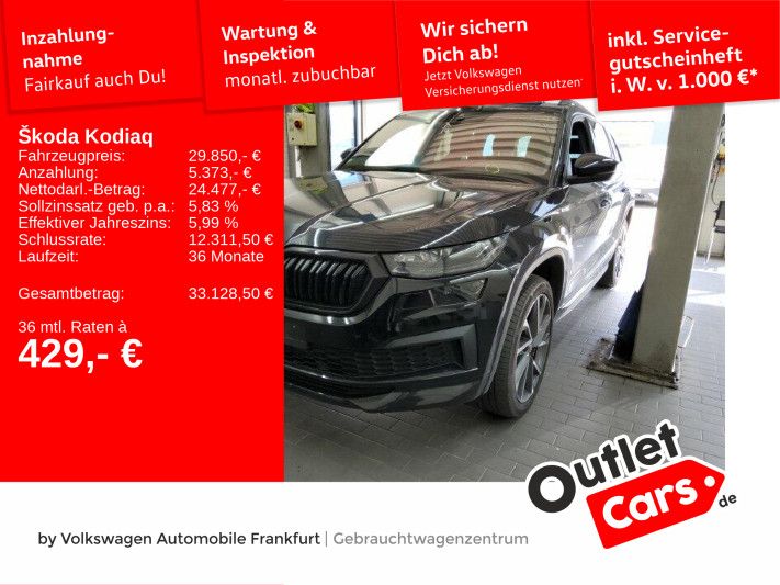 Skoda Kodiaq 100.641 km 29.850 &euro; Frankfurt 60326