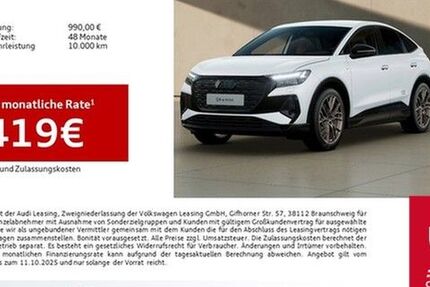 Audi Q4 e-tron 7.140 km 54.440 € Recklinghausen 45657