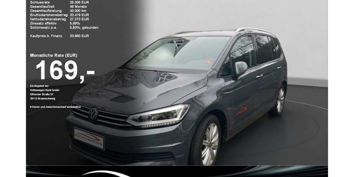 VW Touran 21.500 km 33.420 &euro; Baden-Baden 76530