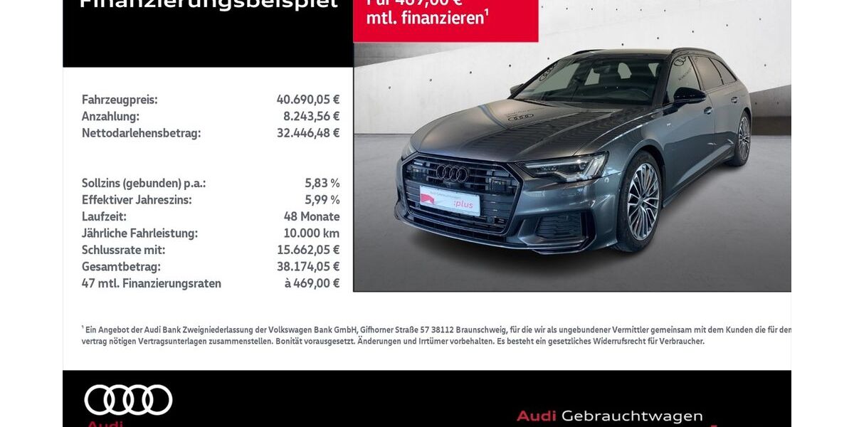 Audi A6 78.543 km 40.690 &euro; Rostock 18059