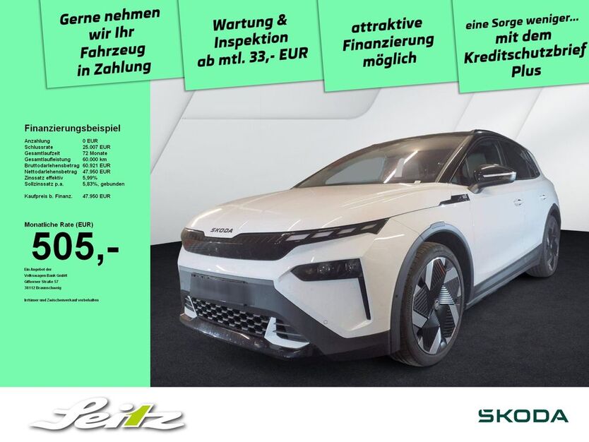 Skoda Elroq 8.165 km 47.950 € Wangen im Allgäu 88239
