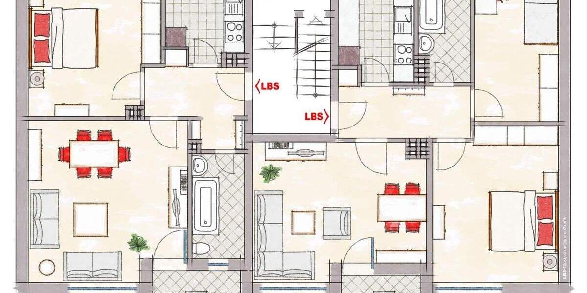 Mehrfamilienhaus, Wohnhaus Rheine Altenrheine - 1 Zimmer, 250 m&sup2;, 419.000&euro; | Angebot:25740506