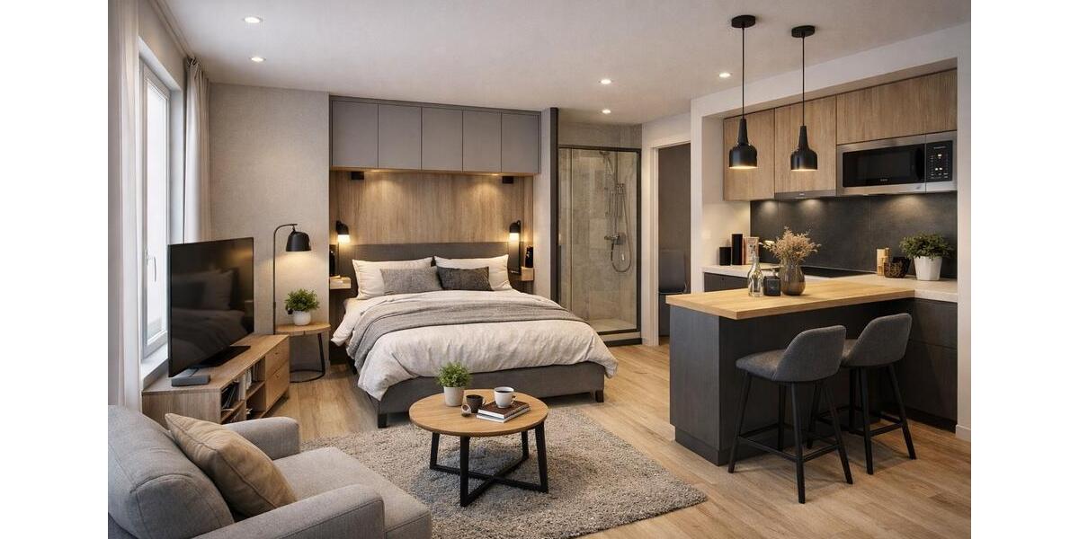 Etagenwohnung Hameln - 1 Zimmer, 30 m&sup2;, 620&euro; | Angebot:26383580