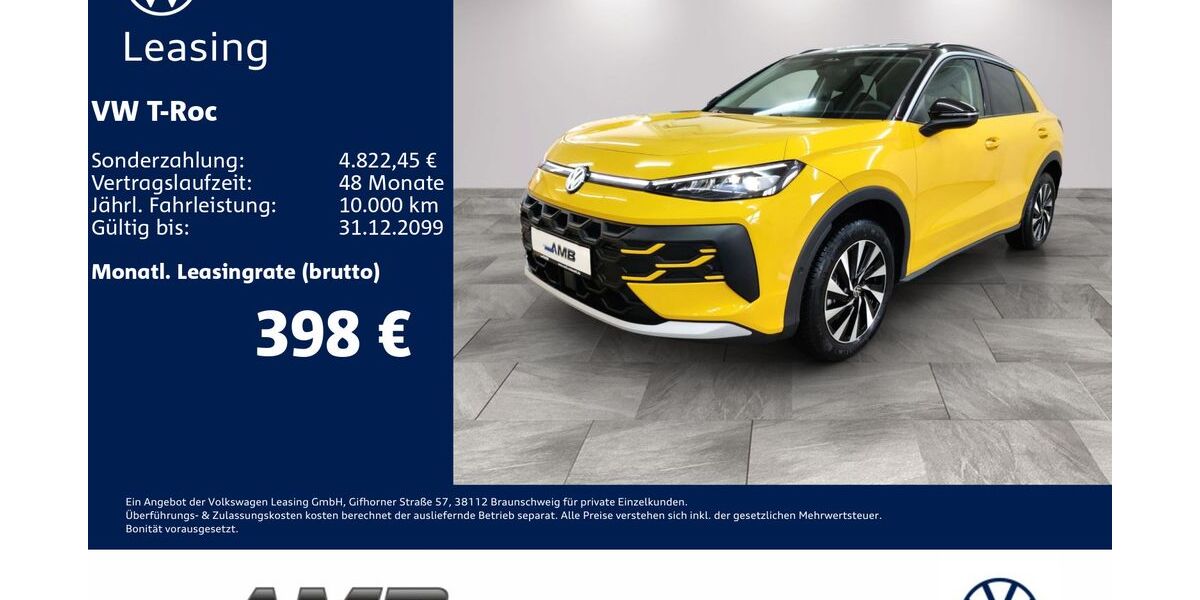 VW T-Roc 8.000 km 32.250 &euro; Borna 04552