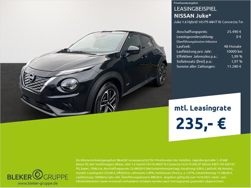 Nissan Juke 1.674 km 25.490 € Münster - Amelsbüren 48163