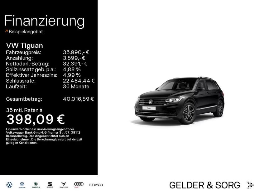 VW Tiguan 30.209 km 35.990 € Bad Kissingen 97688