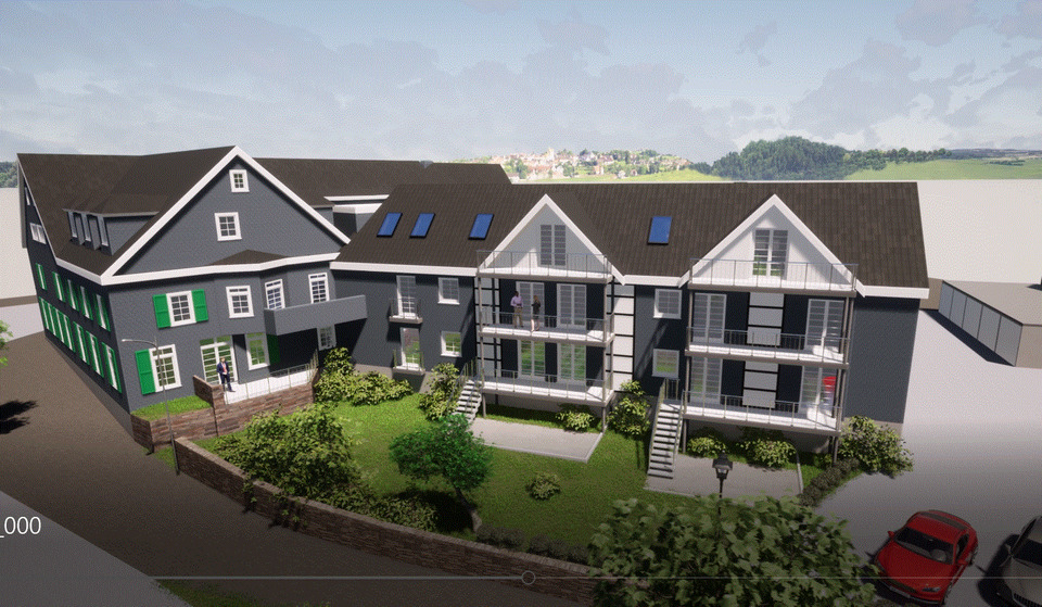 Dachgeschoßwohnung Wermelskirchen - 3 Zimmer, 111 m&sup2;, 1.330&euro; | Angebot:25160900