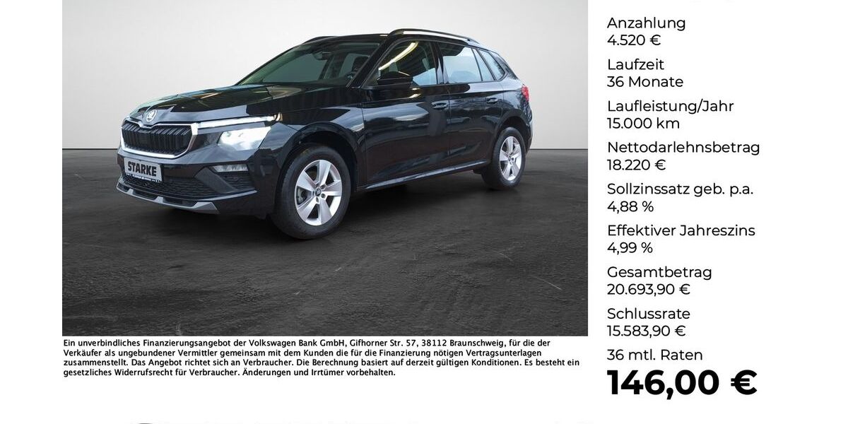 Skoda Kamiq 15.150 km 22.740 &euro; Versmold 33775