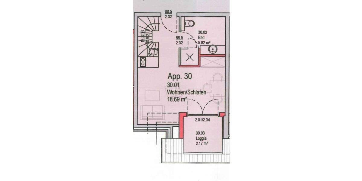 Etagenwohnung Hörnum - 1 Zimmer, 48 m&sup2;, 485.000&euro; | Angebot:25702869