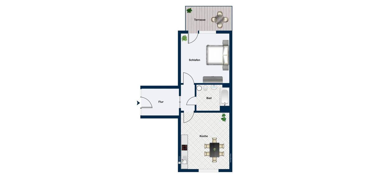 Etagenwohnung Ansbach - 2 Zimmer, 64 m&sup2;, 175.000&euro; | Angebot:25733900