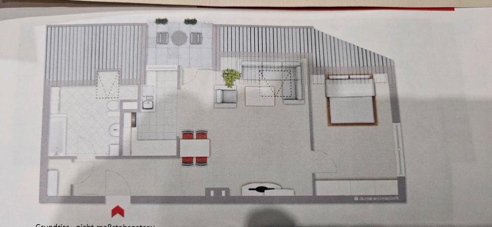 Dachgeschoßwohnung Aerzen - 2 Zimmer, 62 m&sup2;, 710&euro; | Angebot:25552054