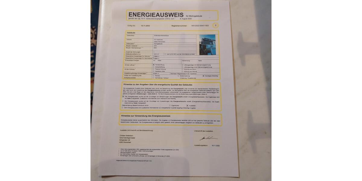 Doppelhaushälfte Remscheid Lüttringhausen - 6 Zimmer, 140 m&sup2;, 385.000&euro; | Angebot:24611107