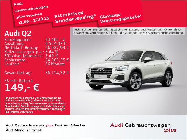 Audi Q2 4.136 km 32.763 € Eching 85386
