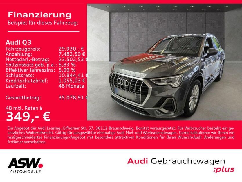 Audi Q3 123.900 km 29.930 € Heilbronn 74074