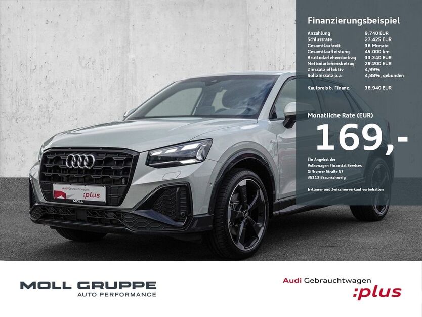 Audi Q2 4.980 km 38.940 € Düsseldorf 40549