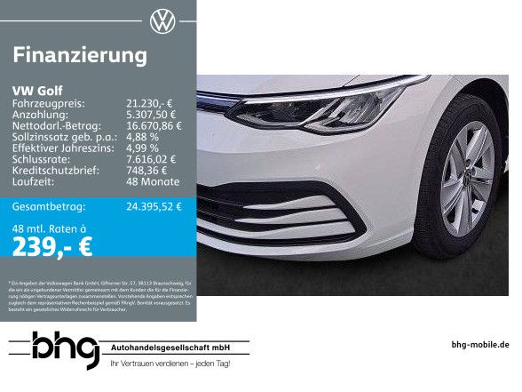 VW Golf 50.492 km 21.230 € Kehl 77694