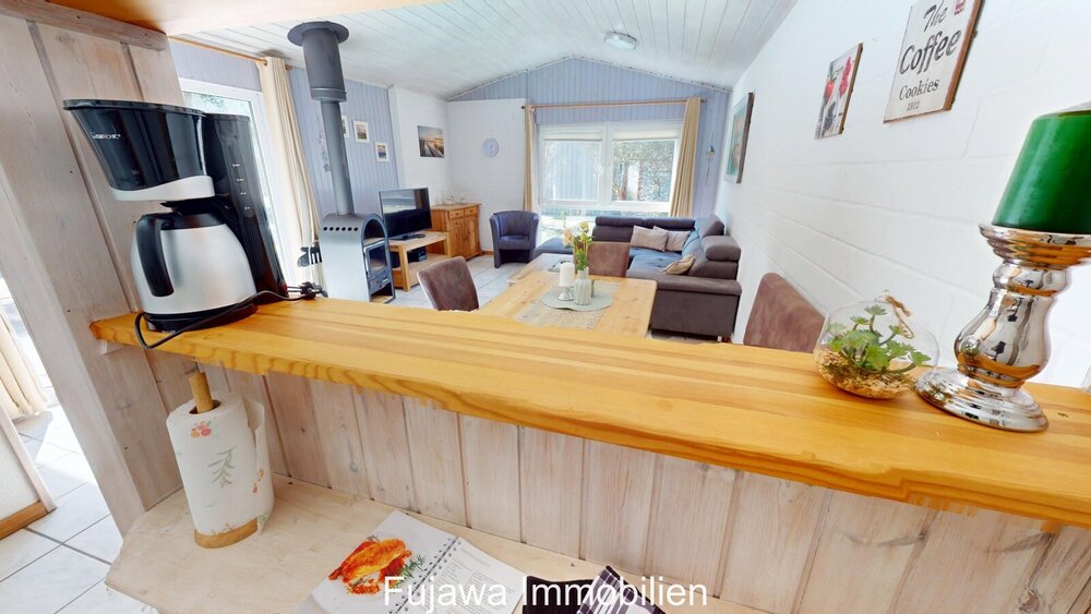 Meerzeit an der Seenplatte: Ferienhaus in absoluter Bestlage im Ferienpark Mirow - Doppelhaushälfte Mirow Granzow | Angebot:27119924