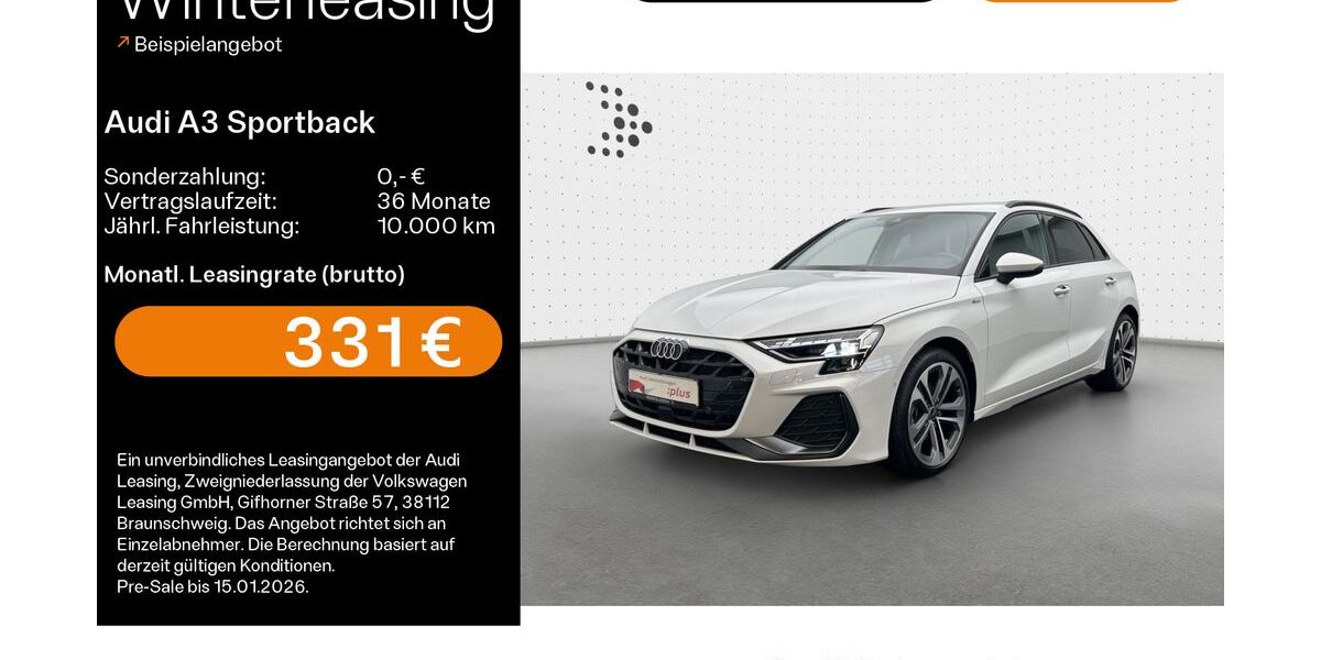 Audi A3 6.400 km 34.989 &euro; Linsengericht 63589