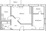 Etagenwohnung Bad Freienwalde (Oder) - 2 Zimmer, 70 m&sup2;, 698&euro; | Angebot:23721575