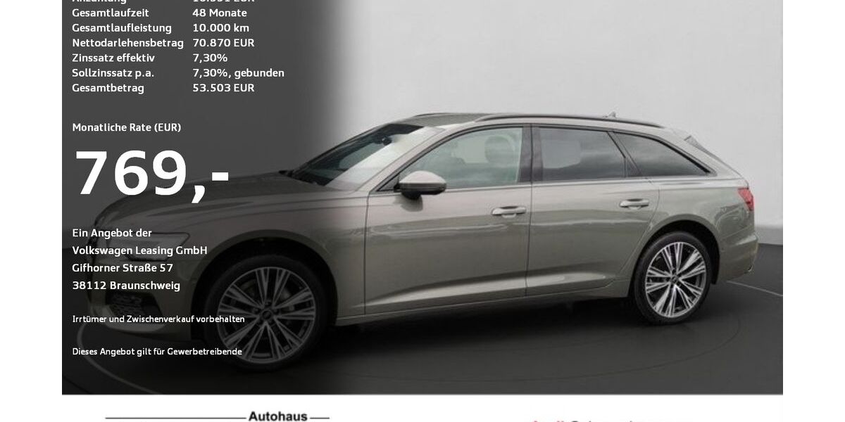 Audi A6 21.900 km 53.990 &euro; Ravensburg 88214