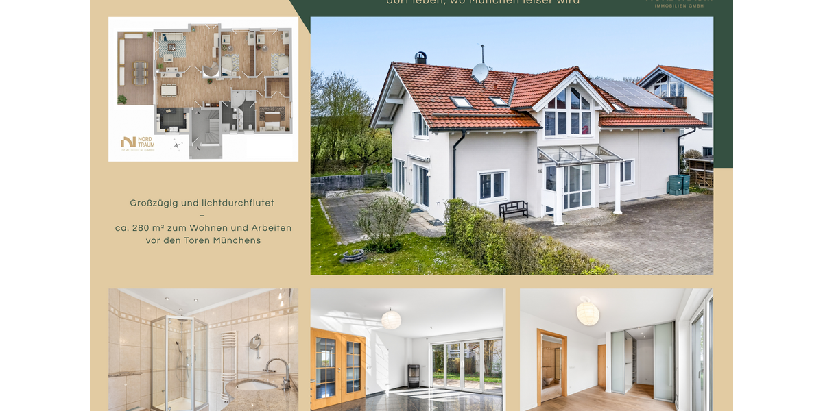 Etagenwohnung Egmating - 6 Zimmer, 173 m&sup2;, 849.000&euro; | Angebot:26672406