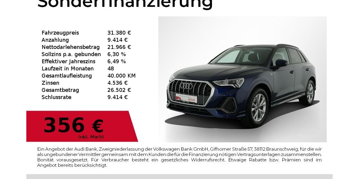 Audi Q3 28.500 km 29.940 &euro; Nürnberg 90411