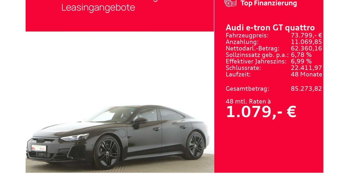 Audi e-tron GT 34.899 km 73.459 &euro; Seevetal 21217