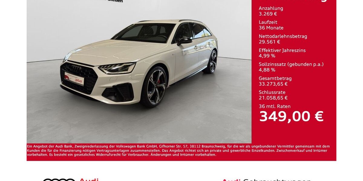 Audi A4 81.050 km 32.830 &euro; Giessen 35394