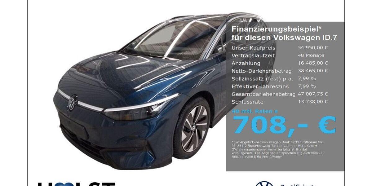 VW ID.7 11.576 km 54.950 &euro; Scheeßel 27383