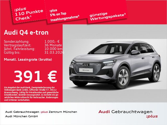 Audi Q4 e-tron 10.256 km 41.881 &euro; Eching 85386