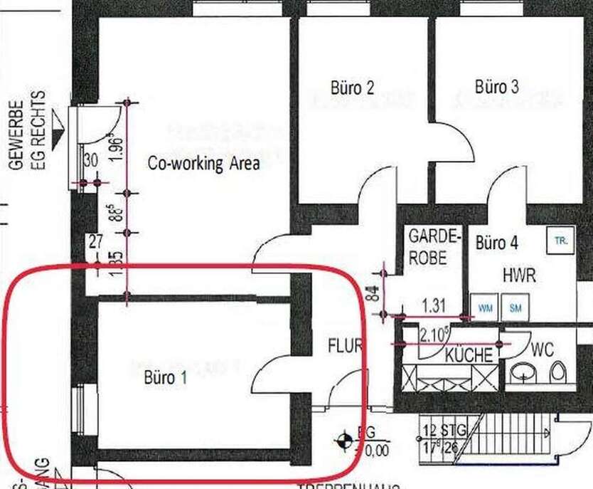 Büro in Leverkusen 450 € 16 m²