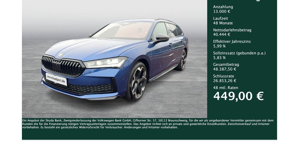 Skoda Superb 18.367 km 53.444 &euro; Dortmund 44309