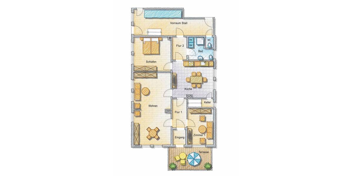 Mehrfamilienhaus, Wohnhaus Westerstede / Ocholterfeld Ocholterfeld - 4 Zimmer, 121 m&sup2;, 399.000&euro; | Angebot:25771391