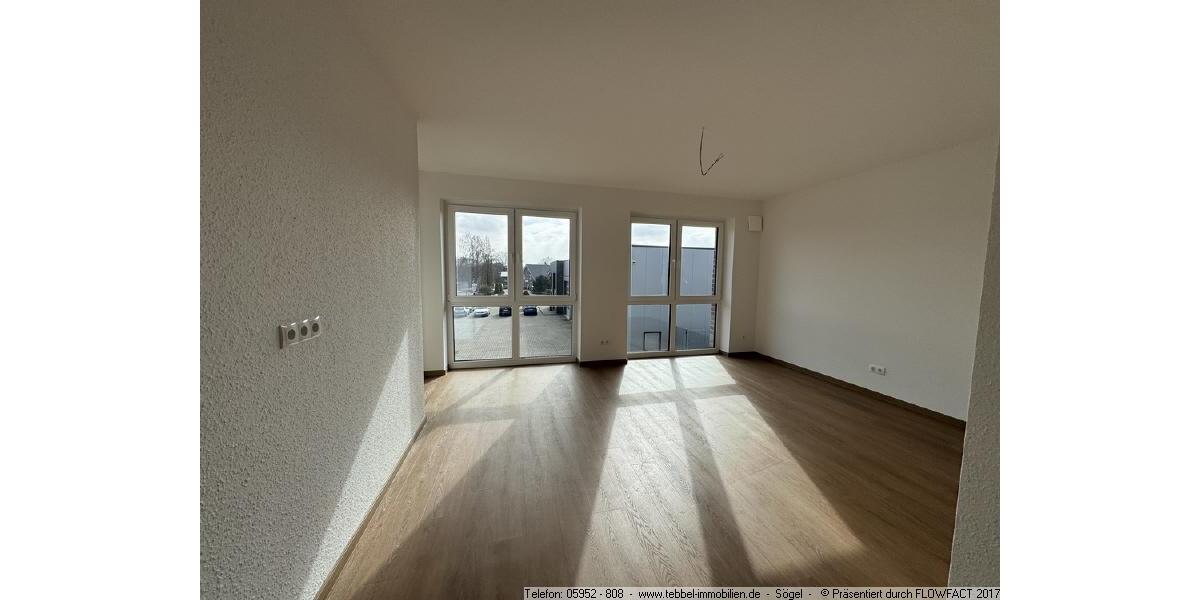 Etagenwohnung Sögel - 4 Zimmer, 80 m&sup2;, 736&euro; | Angebot:25009935