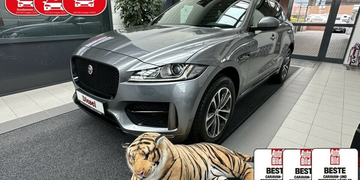 Jaguar F-Pace 3,0 D AWD R-Sport +AHK+Panorama+Navi+Kamera 92.200 km 28.990 &euro; Jaderberg 26349