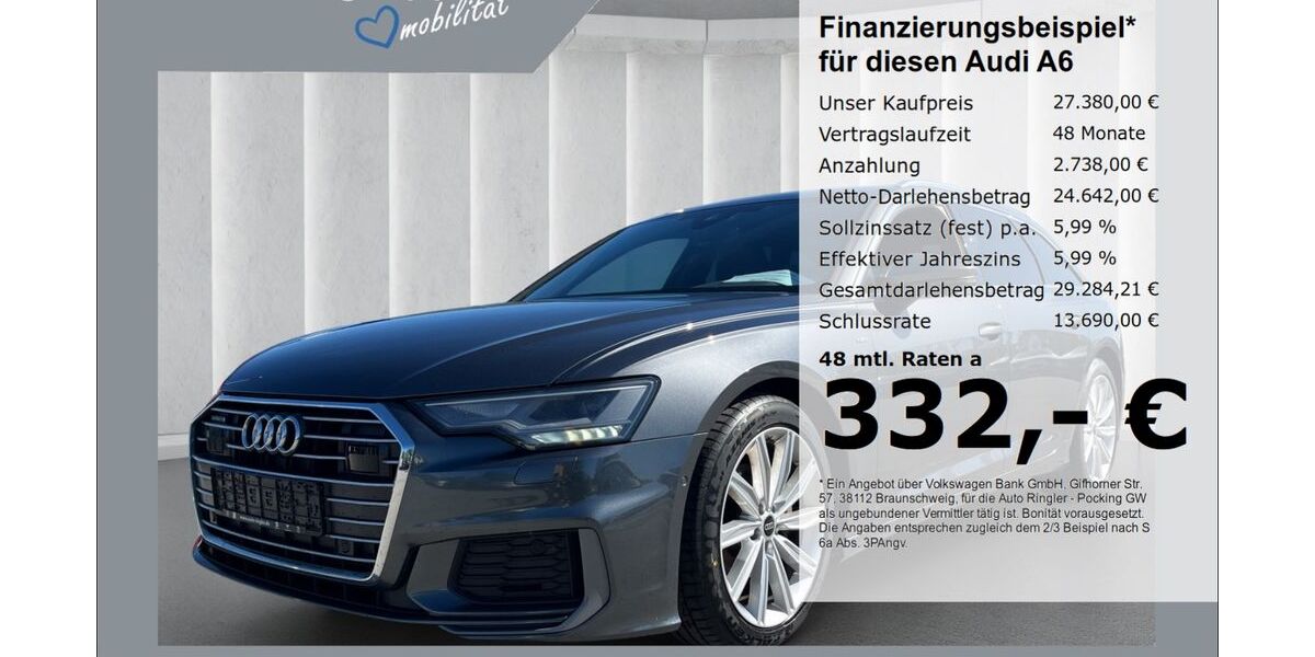 Audi A6 156.794 km 27.380 &euro; Pocking 94060
