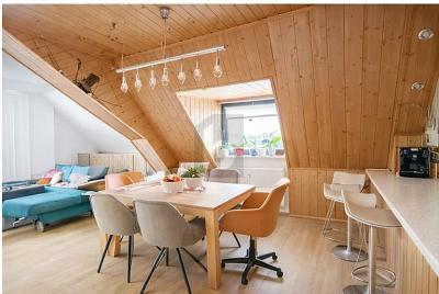 HELLES WOHNEN UNTER DEM DACH MIT POTENZIAL - Dachgeschoßwohnung Stutensee | Angebot:24983095