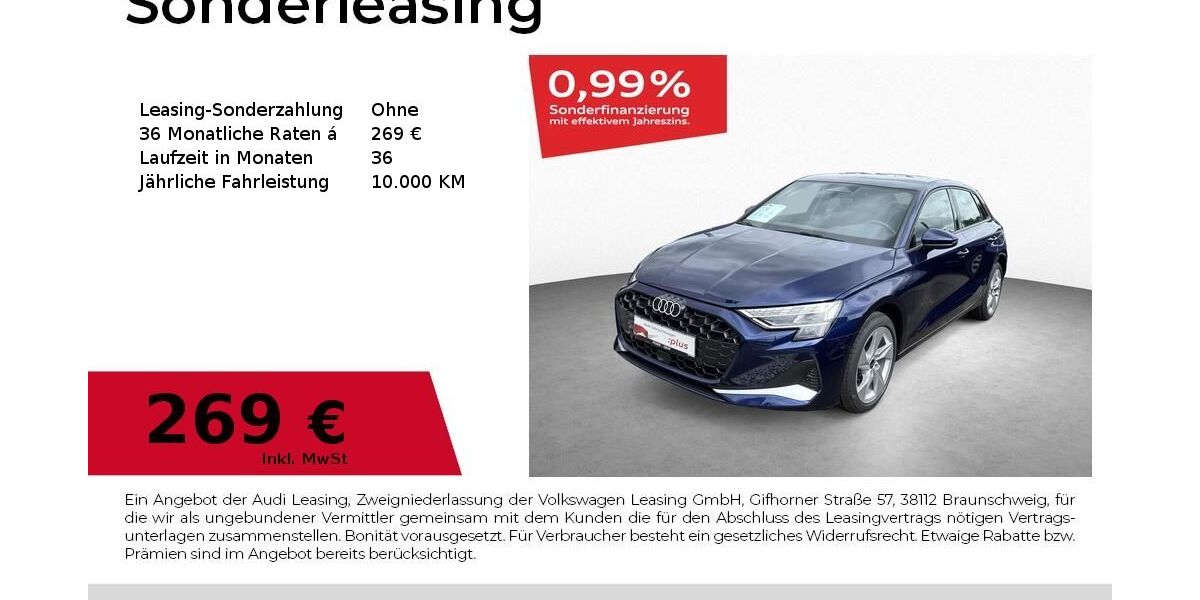 Audi A3 28.790 km 28.980 &euro; Roth 91154