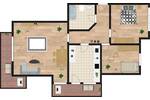 Etagenwohnung Untergriesbach - 3 Zimmer, 68 m&sup2;, 119.000&euro; | Angebot:25781287
