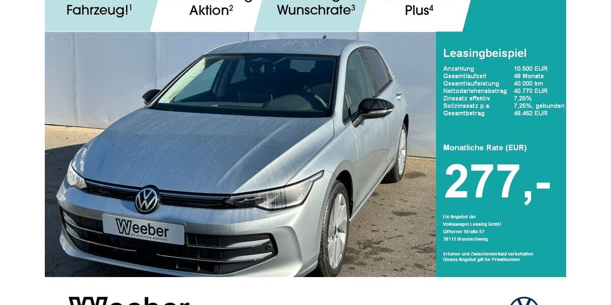 VW Golf 2.500 km 37.970 &euro; Leonberg 71229