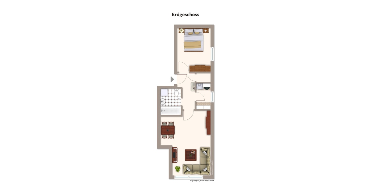Gemütliche 2-Zimmer-Wohnung in Niedersfeld - Appartement Winterberg-Niedersfeld Niedersfeld | Angebot:7530312