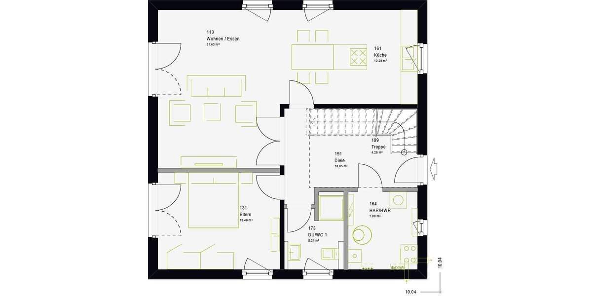 Einfamilienhaus Lippetal-Oestinghausen Oestinghausen - 5 Zimmer, 143 m&sup2;, 390.679&euro; | Angebot:24823590
