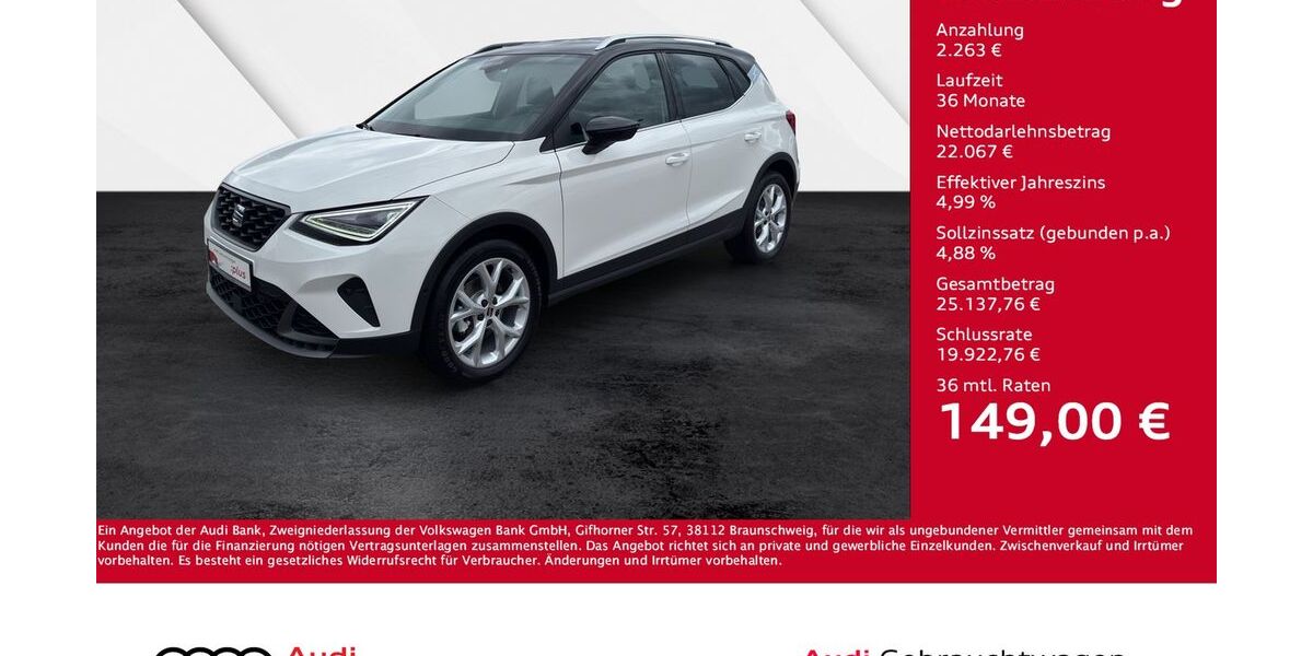 Seat Arona 4.000 km 23.730 &euro; Giessen 35394