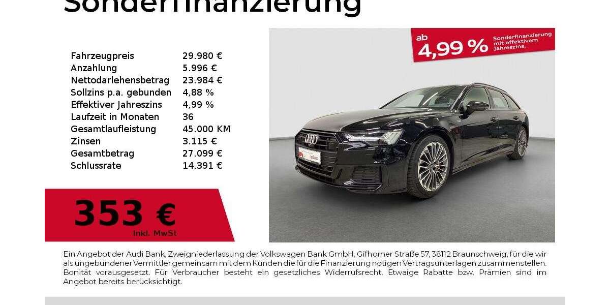 Audi A6 123.757 km 29.980 &euro; Fürth 90763