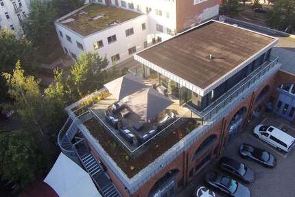 Penthouse-Loft-Büro (wohntauglich) in der Schanze mit Dachterrasse zimmer