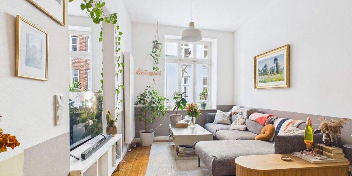 Etagenwohnung Lübeck (Innenstadt) Innenstadt - 3 Zimmer, 72 m&sup2;, 1.195&euro; | Angebot:25525312